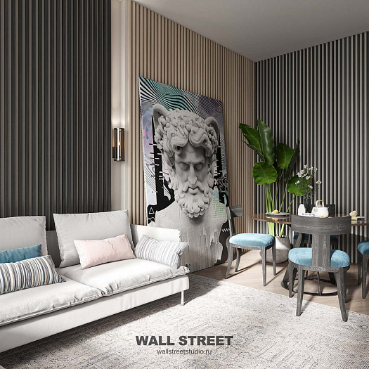 Фотообои в интерьере артикул Antique 3, ANTIQUE, Wall street Фотообои в интерьере артикул Antique 3, ANTIQUE, Wall street